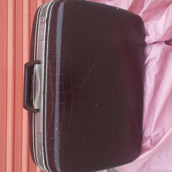 Samsonite Bags Vintage Samsonite Alligator Luggage Overnight Suit